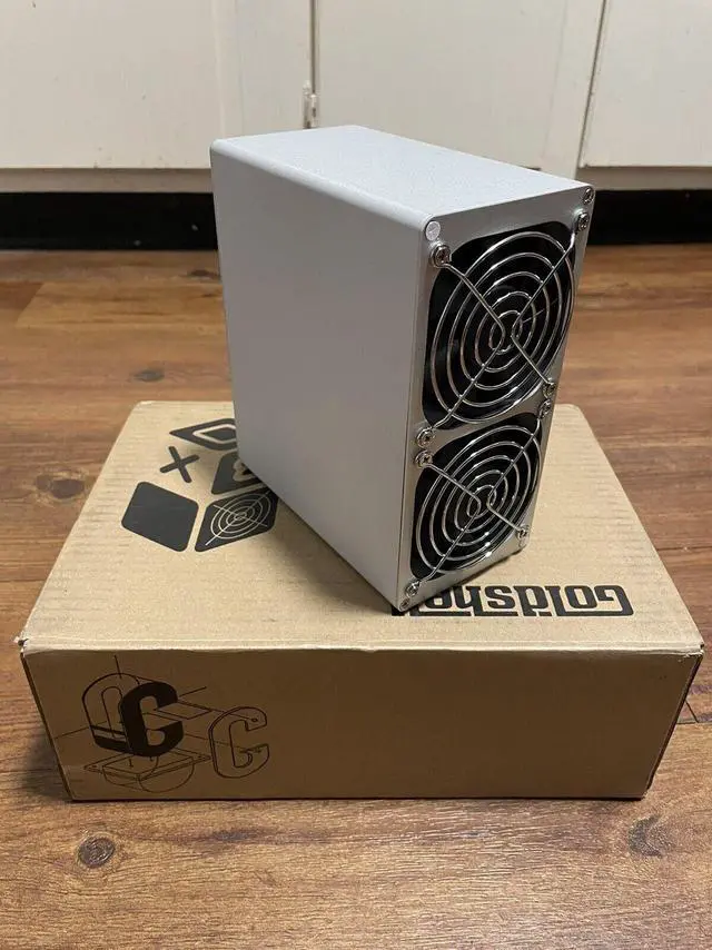 Alt view image 4 of 6 - New Goldshell SC BOX 900GH/s 200W Mining SiaCoin with PSU