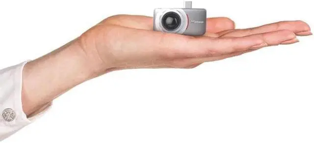 Alt view image 4 of 7 - InfiRay T3S Infrared Thermal Camera Mini Thermal Scope for Android 384x288 Industrial PCB Floor Heat Detection Thermal Imager  T3S Without handle bracket  Type-C