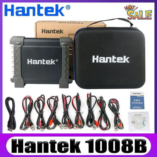 Main image of Hantek 1008B 8 Channel Automotive Diagnostic Oscilloscope Programmable Generator