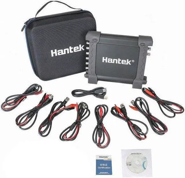 Alt view image 6 of 7 - Hantek 1008B USB Oscilloscopes Digital Programmable Generator Vehicle Testing 8 Channels Handheld Automotive Osciloscopio
