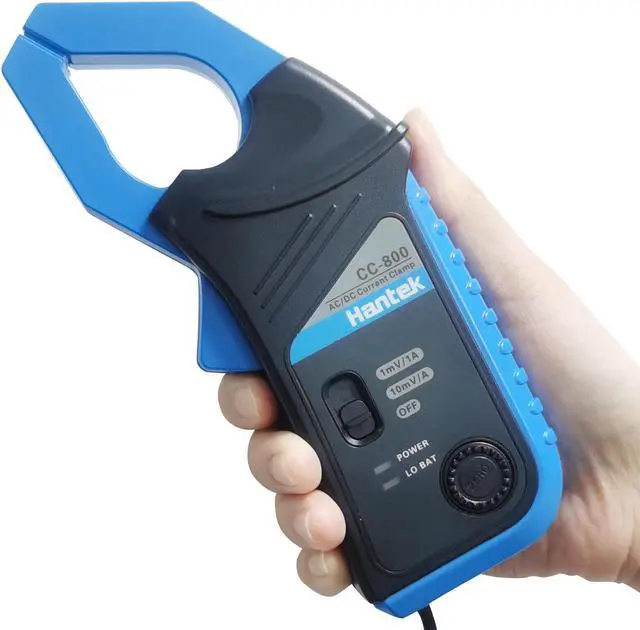 Alt view image 5 of 7 - Hantek CC-800 AC/DC Current Clamp 5KHz Bandwidth AC/500A DC/800A
