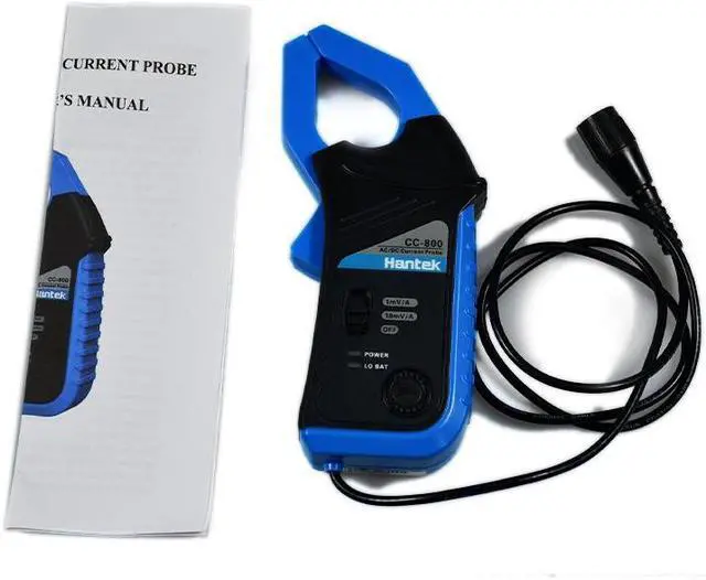 Alt view image 7 of 7 - Hantek CC-800 AC/DC Current Clamp 5KHz Bandwidth AC/500A DC/800A