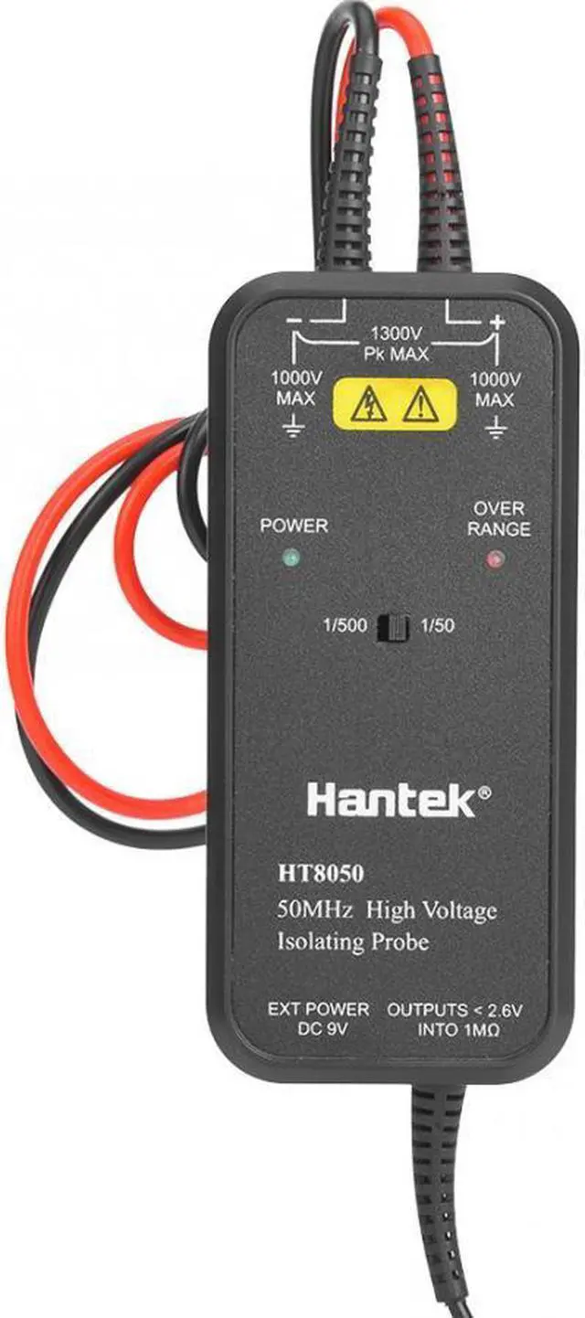 Alt view image 5 of 7 - Hantek HT8050 Oscilloscope High Voltage Isolated Differential Probe 50MHZ Bandwidth 1/50  Two-Stage Attenuation