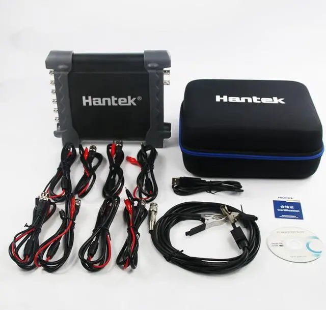 Alt view image 2 of 7 - Hantek 1008C car diagnostic instrument 8-channel oscilloscope+signal generator 0.1MHz bandwidth USB oscilloscope
