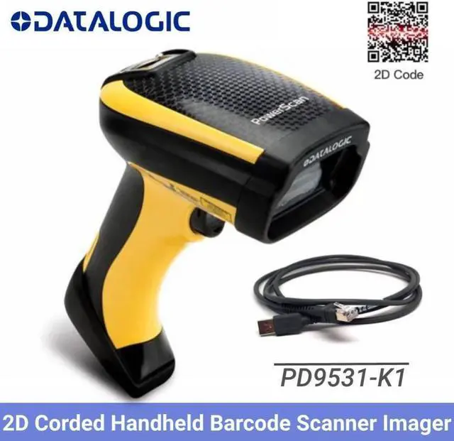 Main image of Datalogic PD9531-K1 2D Corded Handheld Omnidirectional Rugged Barcode Scanner