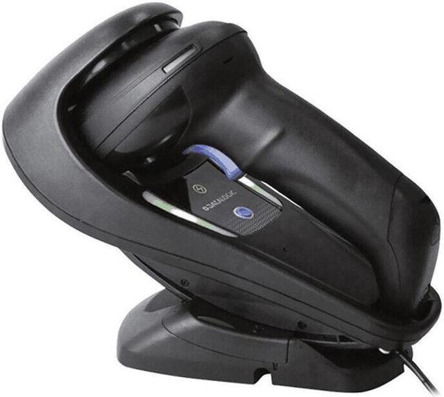 Alt view image 3 of 6 - Datalogic GM4500-BK-433K1 2D Wireless Handheld Cordless Rugged Barcode Scanner