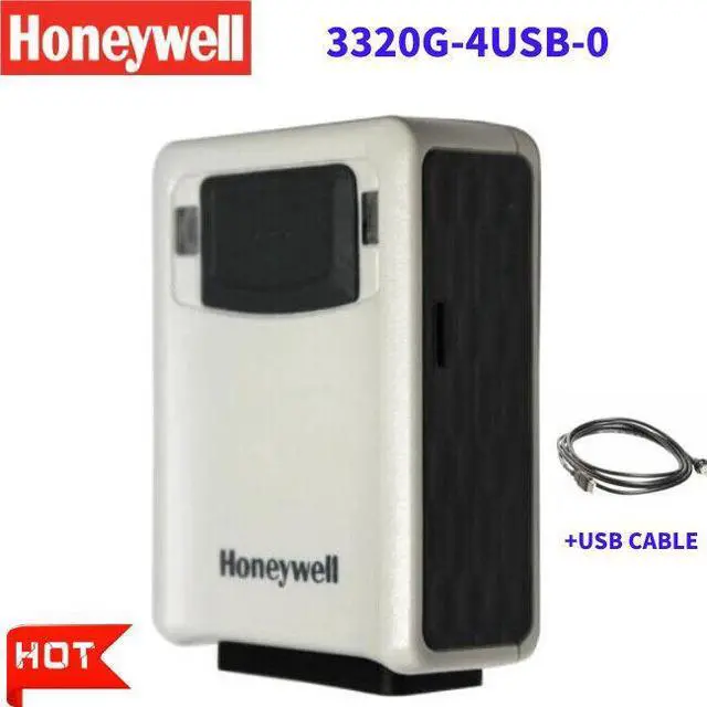 Honeywell 3320G Hands-Free USB Barcode Scanner - Area Imaging For Easy Scanning