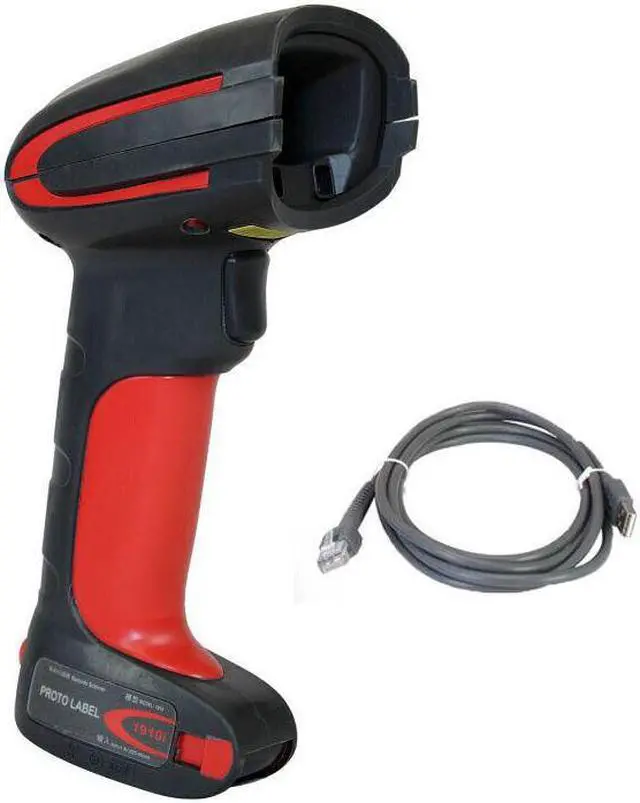 Alt view image 2 of 5 - Honeywell 1910IER-3USB Extended Range 2D Industrial Barcode Scanner w/ USB Cable