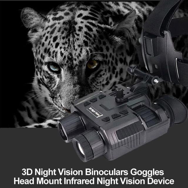 Alt view image 6 of 7 - NV8000 3D Night Vision Goggles Binocular Night Vision Hunting Googles for Helmet