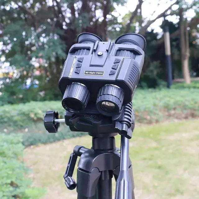Alt view image 2 of 7 - NV8000 3D Night Vision Binoculars Hunting Infrared Digital Head Mount Goggles