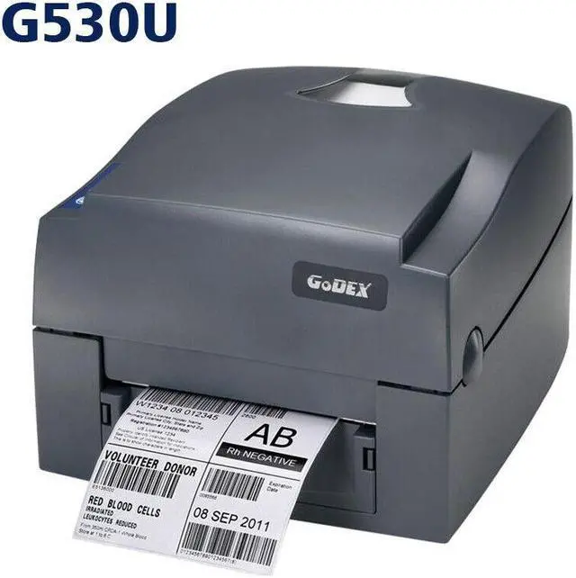 Main image of Godex G530U 2D/1D USB Direct Thermal Barcode Printer 300 dpi& 4ips Label Printer