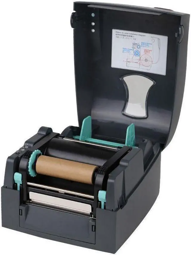 Alt view image 4 of 7 - Godex G530U 2D/1D USB Direct Thermal Barcode Printer 300 dpi& 4ips Label Printer