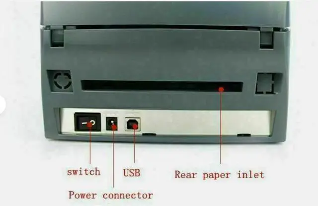Alt view image 2 of 6 - GODEX G530U 203dpi 4ips USB Direct Desktop Thermal Lable Barcode Printer