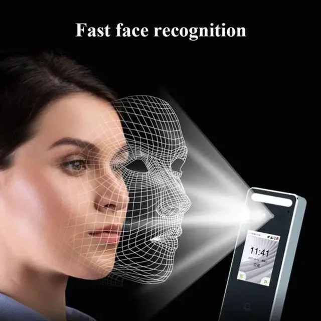 Alt view image 2 of 7 - MECARE Nface260 Face Facial Recognition RFID Card Door Access Control System  +ID