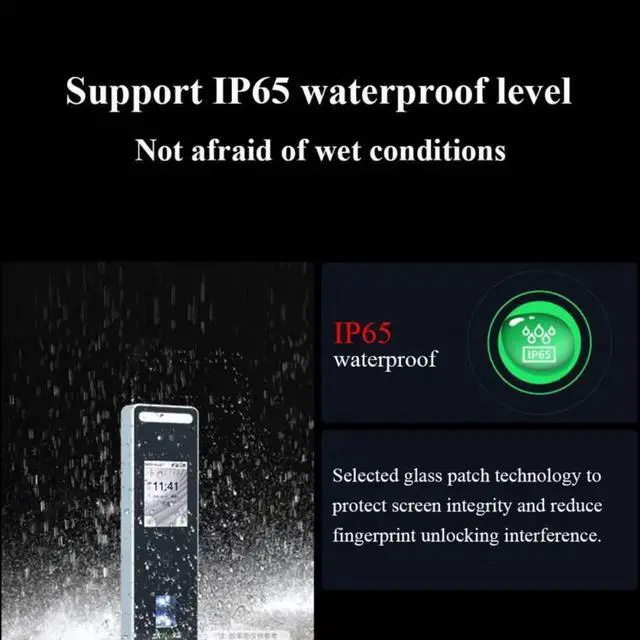 Alt view image 6 of 7 - MECARE Nface260 Face Facial Recognition RFID Card Door Access Control System +WIFI