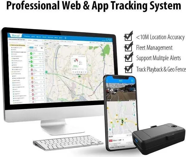 Alt view image 2 of 6 - Jimi LL01 4G LTE GPS Tracker 10000mAh Battery Google Map Asset Locator For Cars