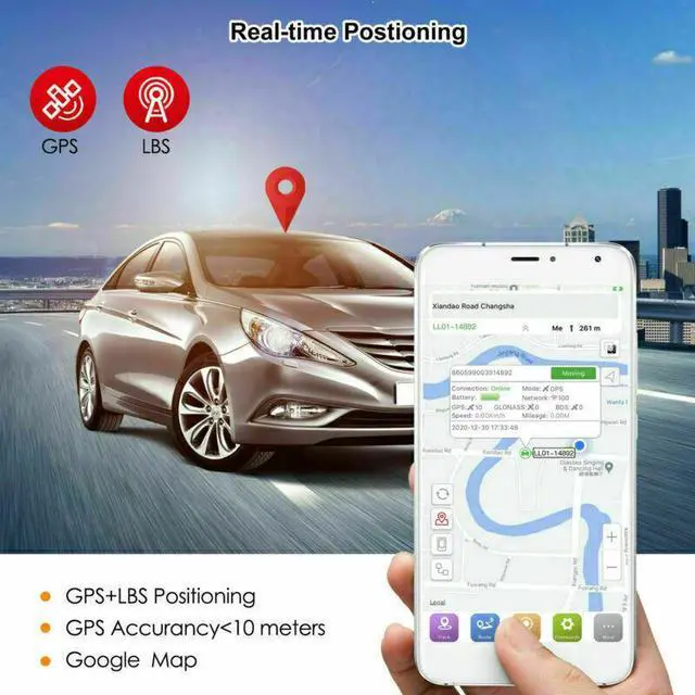 Alt view image 5 of 6 - Jimi LL01 4G LTE GPS Tracker 10000mAh Battery Google Map Asset Locator For Cars