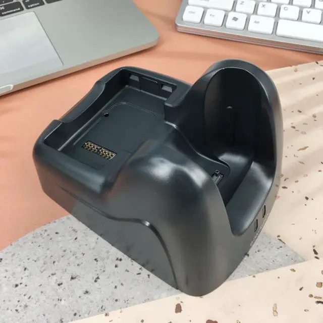Alt view image 3 of 4 - Datalogic Skorpio 94A150062 Single Slot Desk Mount Dock with Spare Charging Slot