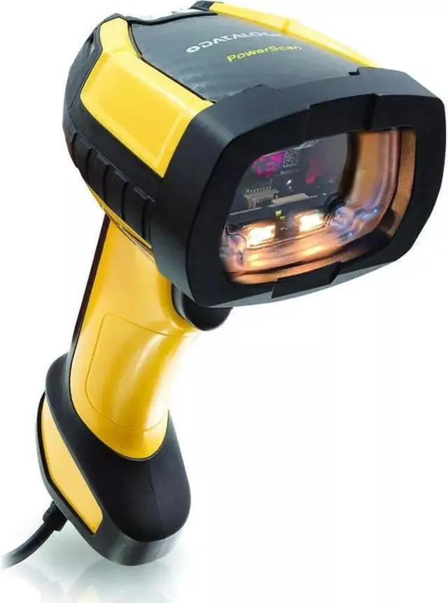 Alt view image 4 of 6 - Datalogic PowerScan PD9630-HP Ultra-Rugged Industrial 1D 2D Barcode Scanner RS232 Kit