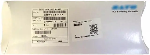 Alt view image 6 of 6 - GH000671A Genuine Printhead for SATO CL612 CL612E Thermal Label Printer 305dpi