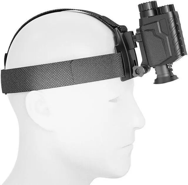 Alt view image 3 of 6 - NV8260 36MP 400M Head Mounted Night Vision Infrared Monocular Starlight Sensor