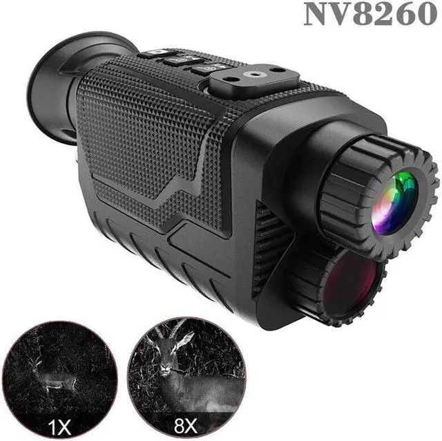 Main image of NV8260 36MP 400M Head Mounted Night Vision Infrared Monocular Starlight Sensor