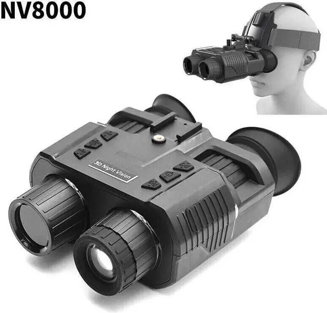 Main image of NV8000 Night Vision Binoculars Goggles Head Mount Infrared Night Vision 1080P