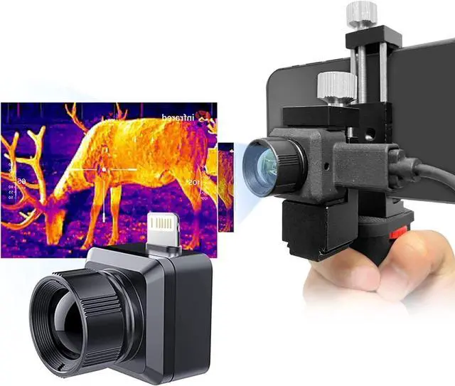Alt view image 4 of 7 - InfiRay T2 Pro Thermal Imaging Camera Night Vision Hunting Monocular for iPhone iOS