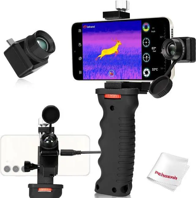Alt view image 2 of 7 - InfiRay T2 Pro Thermal Imager Night Vision Monocular for iPhone iOS