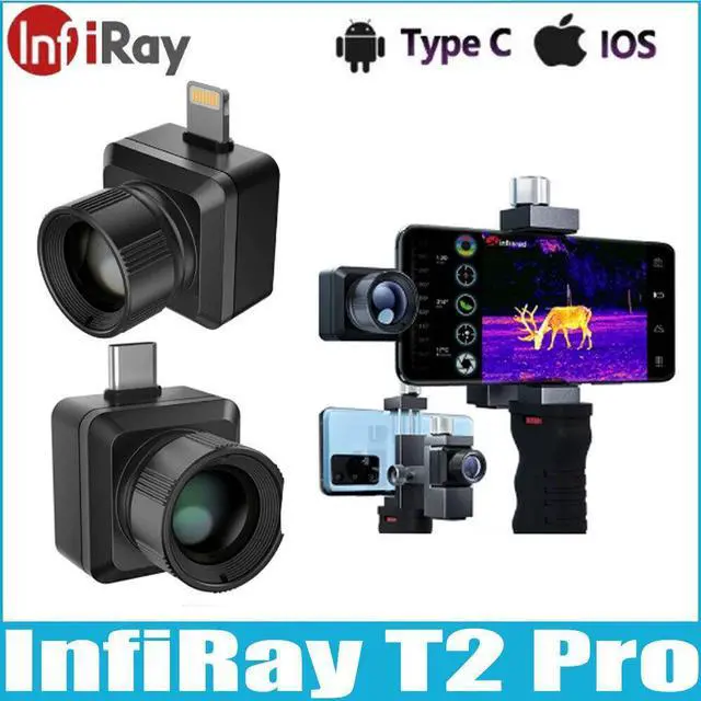 Alt view image 2 of 7 - Xinfrared T2 Pro Thermal Imaging Camera Outdoor Hot Spot Tracking iPhone iOS
