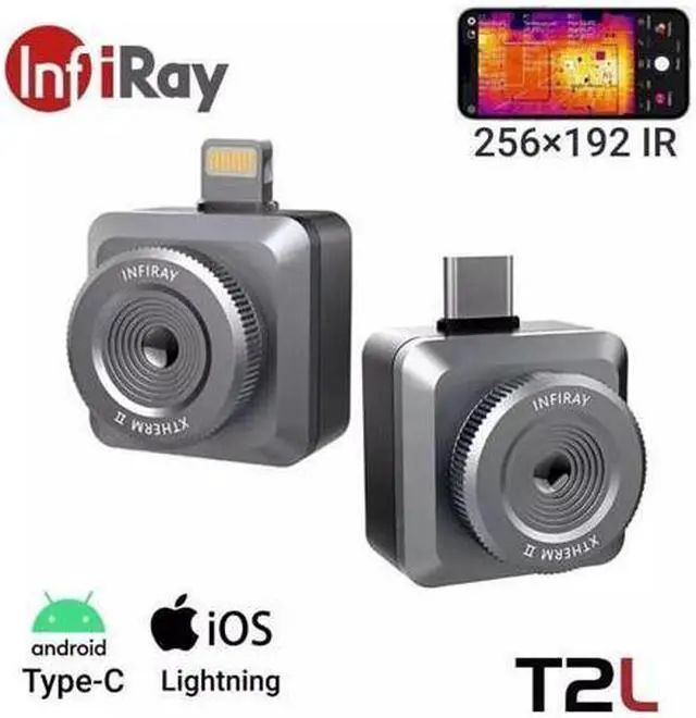 Main image of InfiRay Thermal Imager T2L PCB Circuit Fault Testing Tool Mobile Thermal Camera for iPhone iOS