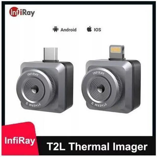 Alt view image 2 of 7 - InfiRay T2L Thermal Camera Imaging Camera For Smart Phone Range -20°~+120 for iPhone iOS