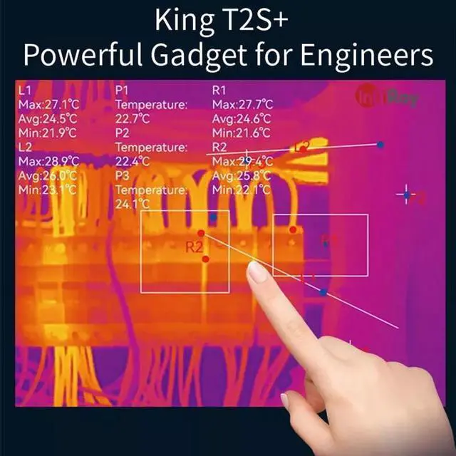 Alt view image 4 of 7 - Xinfrared T2S Plus Infrared Thermal Imaging Camera for phone for iPhone iOS