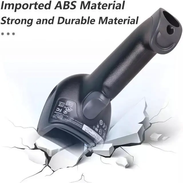 Alt view image 4 of 7 - Honeywell Xenon 1900GHD-2USB High Density Handheld Barcode Scanner w/ USB Cable