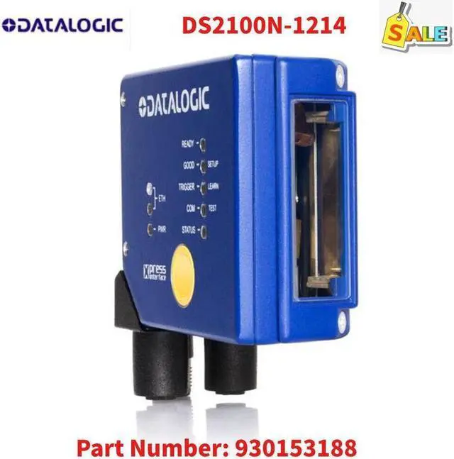 Alt view image 2 of 7 - NEW IN BOX! DATALOGIC COMPACT LASER SCANNER DS2100N-1214   STD-RES, RASTER, HI-PERF, NSC  Part Number: 930153188