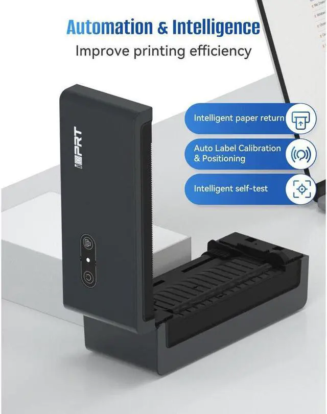 Main image of iDPRT Bluetooth Thermal Shipping Label Printer Wireless 4x6 Label Printer for Small Business SP460BT 4x6 Shipping Label Printer