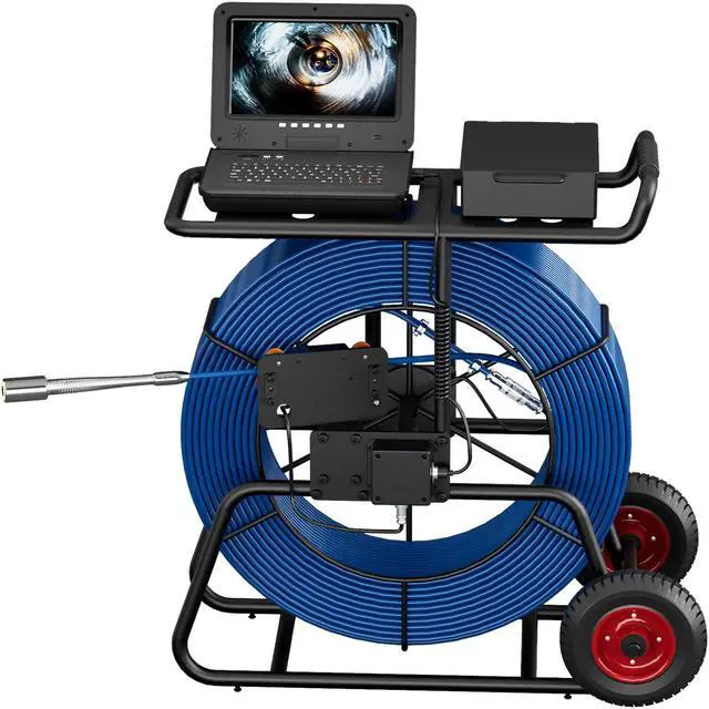 Alt view image 3 of 7 - 10-inch high-definition IPS monitor, resolution: 1024*600 Pipeline Endoscope 1080P AHD Camera