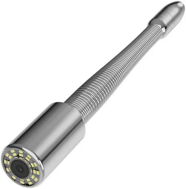 Alt view image 6 of 7 - 10" 1080P AHD Camera Screen Sewer Drain Pipe HD IPS monitor, resolution: 1024*600  With video, audio, photo, meter, clock, keyboard input. (160m/524ft)