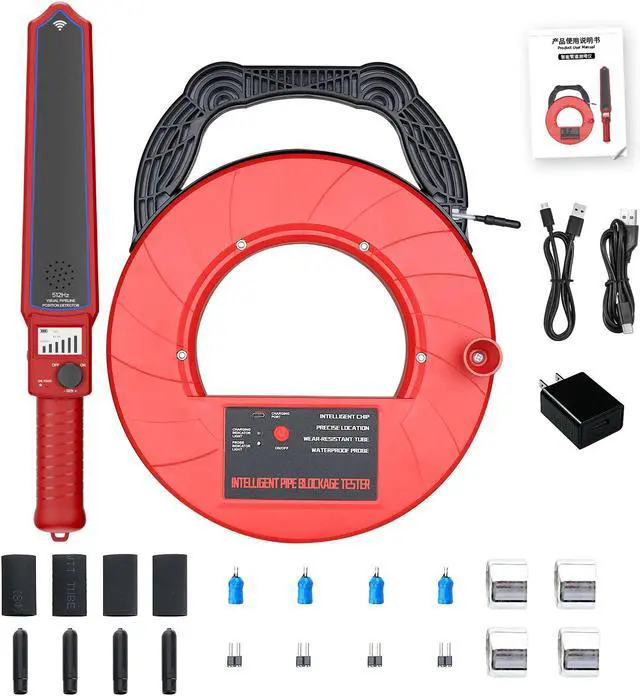 Alt view image 5 of 6 - Pipe Instrument Blockage Detector Diagnostic-tool Scanner 512hz Receiver Locator