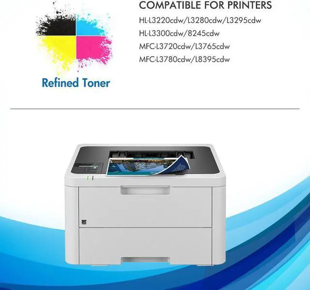 Alt view image 5 of 6 - TN229XL Toner Cartridge For Brother TN-229 MFC-L3780CDW HL-L3220cdw MFC-L3720cdw