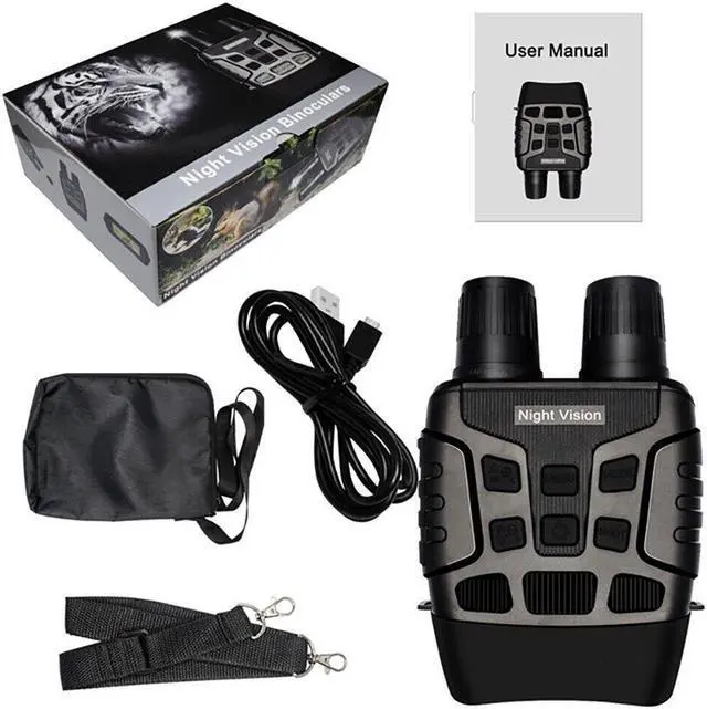 Alt view image 6 of 7 - NV5100 HD Digital Night Vision Binoculars Infrared 4X Digital Zoom for Hunting