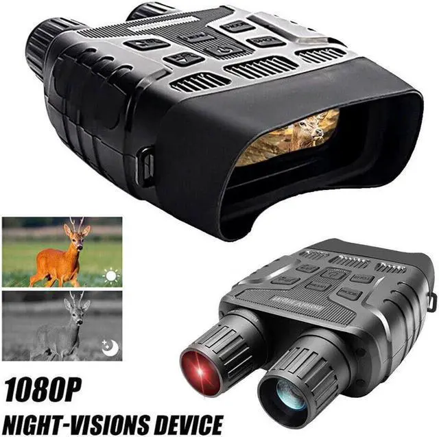 Alt view image 2 of 7 - NV5100  Night Vision Binoculars Infrared Digital Hunting Telescope 4X Zoom