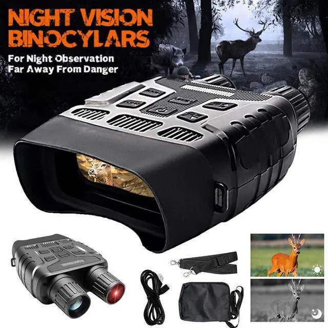 Alt view image 5 of 7 - NV5100  Night Vision Binoculars Infrared Digital Hunting Telescope 4X Zoom
