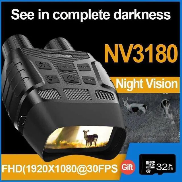 Main image of Digital Night Vision Goggles Binoculars Infrared Scope Video IR Camera Telescope