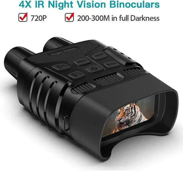 Alt view image 2 of 7 - Digital Night Vision Goggles Binoculars Infrared Scope Video IR Camera Telescope