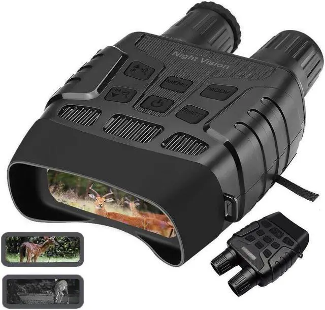 Alt view image 4 of 7 - Digital Night Vision Goggles Binoculars Infrared Scope Video IR Camera Telescope