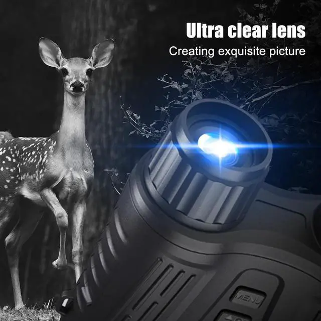 Alt view image 5 of 7 - NV2180 4K 36MP Infrared Night Vision Binoculars Goggles with 3.2in HD TFT Screen