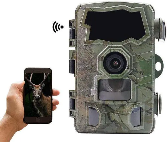 Alt view image 2 of 7 - H888 WIFI Wildlife Trail Camera Night Vision Hunting Motion Activated Waterproof