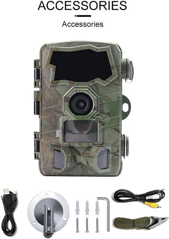 Alt view image 7 of 7 - H888 WIFI Wildlife Trail Camera Night Vision Hunting Motion Activated Waterproof