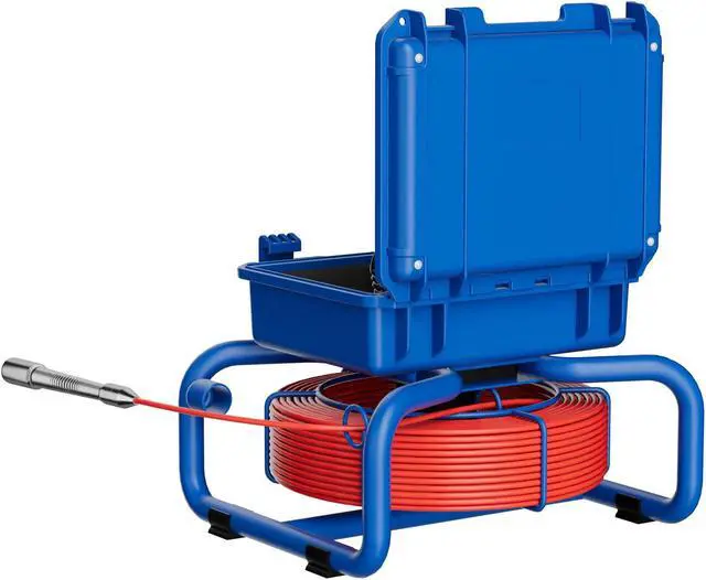Alt view image 6 of 7 - 7inch Sewer Pipe Inspection Camera 30M Drain Sewer Pipeline Industrial Endoscope